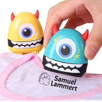 Name Stamp, No-Iron Kids Fabric Clothing Labels,Name Stamp For Clothing,Customized Name Non-Fading School Uniform Stamp, 6 Cartoon Styles And 36 Cartoon Patterns, Suitable For Boys And Girls