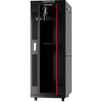 Server Rack - Locking Cabinet - Network Rack Cabinet Enclosure - 42U - Rack Mount - 32 Inch Deep - Server Cabinet - On Wheels - Shelf - Cooling Fan - Thermostat - Sysracks - Srf