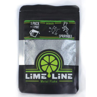 Lime Line Sprayable Automotive Metal Flake For Custom Paint
