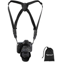 Camera Harness Strap,Cross Shoulder Quick Release Straps For Binoculars, Rangefinders,Harness Strap Compatible With Canon, Nikon, Sony And Dslr Slr Cameras-Black