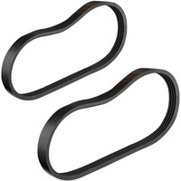 Drill Press Drive Belt Set Fits - Rigid 4Pj25 And 4Pj27 - High Strength Rubber Belt - Replacement Drive Belt - Made In The Usa - Motor Drive Belt