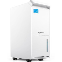 Vellgoo 4,500 Sq.Ft Energy Star Dehumidifier For Basement With Drain Hose, 52 Pint Drytank Series Dehumidifiers For Home Large Room, Intelligent Humidity Control