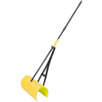 Amazing Rake Back Saving Garden Rake - Leaf Rakes For Gardening - Leaf Picker Upper - Heavy Duty Leaves Claw & Rakes Lawns Garden Tool - Easy Leaf & Grass Grabber Without Bending Over - Yellow