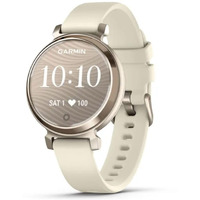 Garmin Lily 2, Small And Stylish Smartwatch, Hidden Display, Patterned Lens, Up To 5 Days Battery Life, Coconut