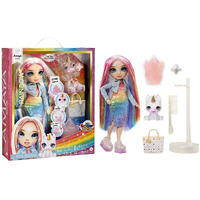 Rainbow High Fashion Doll With Slime Kit & Mascote - Amaya (Rainbow) - 28Cm Twinkle Doll With Shining Deer, Magic Pet And Fashion Accessories - Children's Toy - Ages 4-12 Years