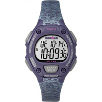 Timex Women's Tw5M07500 Ironman Classic 30 Mid-Size Purple Resin Strap Watch