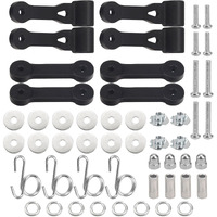 42-555 Latch Assemblies With Hook Compatible With Craftsman 109808X Chute Latch 532109808X 160793 For Husqvarna 532160793 160793 723-0383 532109808