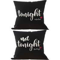 Bridal Shower Gift,Bridal Gift Pillows Covers 18X18,Bachelorette Gifts For Bride,Wedding Gifts For Bride,Clever Bridal Shower Gifts,Bridal Shower Gifts,Bachelorette Gifts For Bride Naughty(Black)