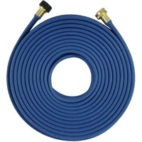 H2O Works Garden Flat Soaker Hose 1/2 In X 50Ft,More Water Leakage, Heavy Duty Metal Hose Connector Ends, Perfect Delivery Of Water,Garden Flower Bed And Vegetable Patch,Landscaping, Savings 80% Water