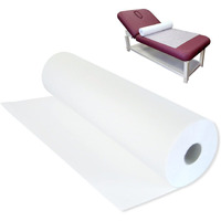 Disposable Non-Woven Bed Sheet 31"" X 70"", 50 Pcs Of 1 Roll Spa Bed Waterproof Bed Cover, Massage Table Paper Roll For Massage, Spa, Tattoo And Exam Tables