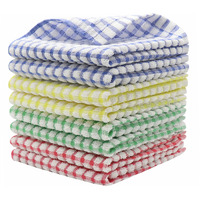 Hfgblg Cotton Cleaning Rags Terry Dish Cloths For Washing Dishes, Set Of 8 Dish Rags For Cleaning, Light And Soft Dish Towels For Kitchen Drying Dishes, 11.8 Inch X 11.8 Inch (Mix Color)