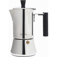 Easyworkz Pedro Stovetop Espresso Maker 6Cup 300Ml Stainless Steel Italian Coffee Machine Maker Moka Pot Induction Espresso Pot