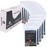 Wintra Ultra Clear Penny Card Sleeves,2-5/8 X 3-5/8'' Soft Card Protectors For Baseball Cards And Other Sports Cards (1200 Count)