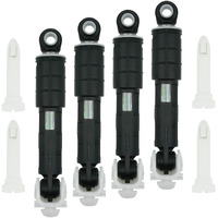 Wh01X10343 Washer Shock Absorber For Ge General Electric, Kenmore Washers Wh01X10425, Wh01X20826, Ap4265856, Wh01X10260, 1264427, Ah1482318, Ea1482318, Wh01X10385-4 Pack - 1 Year Warranty