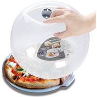 Microwave Splatter Cover For Food, Large Plate Cover Guard Lid With Steam Vents Keeps Microwave Oven Clean, 11.5 Inch Bpa Free & Dishwasher Safe-Grey