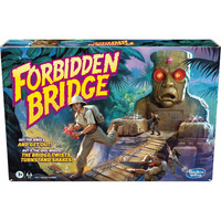 Hasbro Gaming Forbidden Bridge Game, Adventure Board Game, Fun Kids Game For Ages 7 And Up, Game For 2 To 4 Players