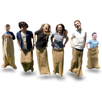 Elite Sportz Potato Sack Race Bags - 6 Quality Sack Race Bags For Kids Birthday Party Games, And Comes With A Compact Bag For Easy Storage. Great Family Games