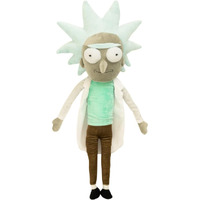 Franco Collectibles Kidult Adult Swim Rick & Morty Super Soft Plush, (100% Officially Licensed Product), Rick The Scientist