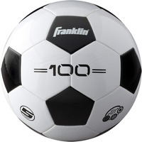 Franklin Sports Soccer Balls - Size 5 F-100 Soccer Balls - Adult Soccer Ball , White/Black