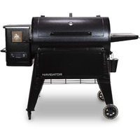 Pit Boss Pb1150G Pg1150G Wood Pellet Grill W/Cover And Folding Front Shelf Included, 1150 Sq. Inch, Black