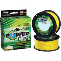 Power Pro Spectra Fiber Braided Fishing Line, Hi-Vis Yellow, 150Yd/50Lb