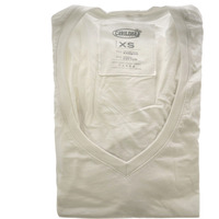 Bamboo V-Neck Tee - White By Cariloha For Women - 1 Pc T-Shirt (Xs)