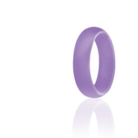 Silicone Wedding Ring - Dome Style - Lavander By Roq For Women - 6 Mm Ring