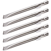 Bbq-Element Stainless Steel Grill Burner Tubes Replacement For Nexgrill 720-0888, 720-0888N, 720-0882S, Gas Grill Pipe Burners For Kenmore, Kitchen Aid, Nexgrill 720-0830H Gas Grill.(5 Pack)