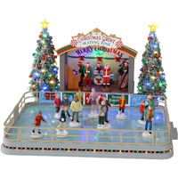 Lemax Christmas Grove Skating Rink, With 4.5V Adaptor #14870