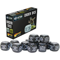 Black Order Dice For Bolt Action By Warlord Games