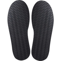 Shoe Rubber Sole Repair, Full Soles Shoe Repair Supplies, Non-Slip, Black, 1 Pair