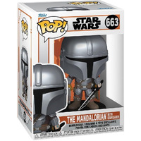 Funko Pop! Star Wars: The Mandalorian - The Mandalorian With Darksaber