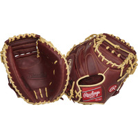 Rawlings | Sandlot Baseball Catcher's Mitt | Right Hand Throw | 33"" - 1-Piece Solid Web