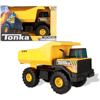 Tonka Steel Classics, Mighty Dump Truck - Made With Steel & Sturdy Plastic, Trucks For Boys, Girls, Toddler, Construction Toys, Birthday, Gift, Ages 3+