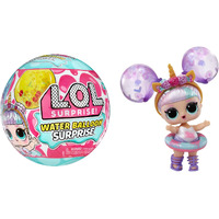 Lol Surprise Water Balloon Surprise Dolls With Collectible Doll, Water Balloon Hair, Glitter Balloons, 4 Ways To Play, Water Play, Reusable Water Balloons, Surprise Doll, Limited Edition Doll 4+
