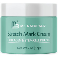 Stretch Mark Cream Infused With Collagen & Stem Cell Maternity Skincare Oil Removes Stretch Mark Prevention & Scar Remover Lotion Green Tea Extract & Raspberry Ketones By M3 Naturals
