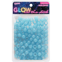 Donna Hair Beads For Hair Braids Kit Including 13X11Mm Pony Beads, Diy Hair Braiding Plastic Beads For Braid Hair 1Pc Quick Beaders For Kids Hair Braids Blue