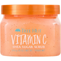 Tree Hut Vitamin C Shea Sugar Scrub, 18 Oz, Ultra Hydrating And Exfoliating Scrub For Nourishing Essential Body Care