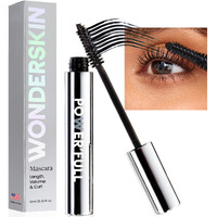 Wonderskin Mascara - Black Mascara For Volume, Length, And Curl - Lengthening, Volumizing Lash Mascara & Smudge Proof Eyelash Mascara