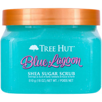 Tree Hut Blue Lagoon Shea Sugar Exfoliating & Hydrating Body Scrub, 18 Oz