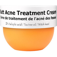 Butt Acne Clearing Treatment, Moisturizer Cream With 2% Salicylic Acid, Tea Tree Oil & Witch Hazel, Body Back Acne Treatment, Cystic Acne Treatment For Skin Delicate And Smooth 2.4Oz