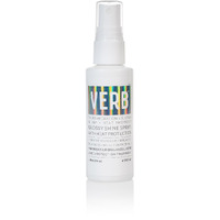 Verb Glossy Shine Spray With Heat Protection - Vegan Paraben Free Moisturizing Hair Spray Without Harmful Sulfates For All Hair Types - Adds High Shine And Primes For Styling, 2Oz / 60 Ml