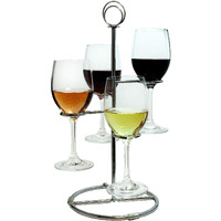 Oenophilia Jacqueline Four Stem Glass Flight Wine Server