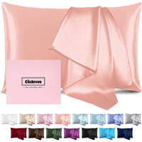 Silk Pillowcase For Hair And Skin Mulberry Silk Pillowcase Soft Breathable Smooth Both Sided Natural Silk Pillowcase With Zipper Beauty Sleep Silk Pillow Case 1 Pack For Gift(King,Baby Pink)