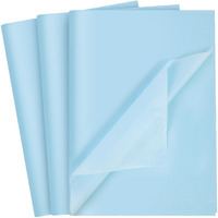 Koogel 120 Sheets Tissue Paper Bulk, Light Blue Tissue Paper Gift Wrapping Paper 14 X 20 Inch Craft Tissue Paper For Wedding Birthday Diy Project