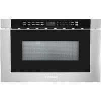 Cosmo Cos-12Mwdss-Nh 24 In. Built-In Microwave Drawer With Automatic Presets, Touch Controls, Defrosting Rack And 1.2 Cu. Ft. Capacity In Stainless Steel