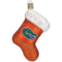 Old World Christmas Ornaments: Florida Gators Glass Blown Ornaments For Christmas Tree, Stocking