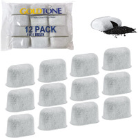 Goldtone Activated Carbon Water Filters Fits Braun Coffee Makers And Brewers Replacement For Your Braun Charcoal Water Filter (12 Pack)