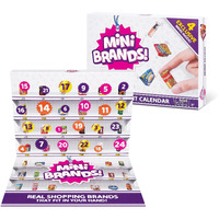 Mini Brands Advent Calendar By Zuru Mini Brands Limited Edition Advent Calendar With 4 Exclusive Minis, Mystery Collectibles Toys Comes With 24 Minis (Multi Color)