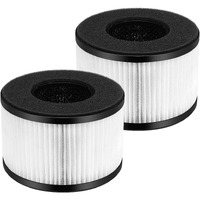 2 Pack Bs-03 True Hepa Replacement Filter For Partu Bs-03 Part U, Part X And Slevoo Bs-03 Air Purifier, 3-In-1 Filtration With H13 True Hepa Filter, Activated Carbon Filter, Not For Bs-01 Model